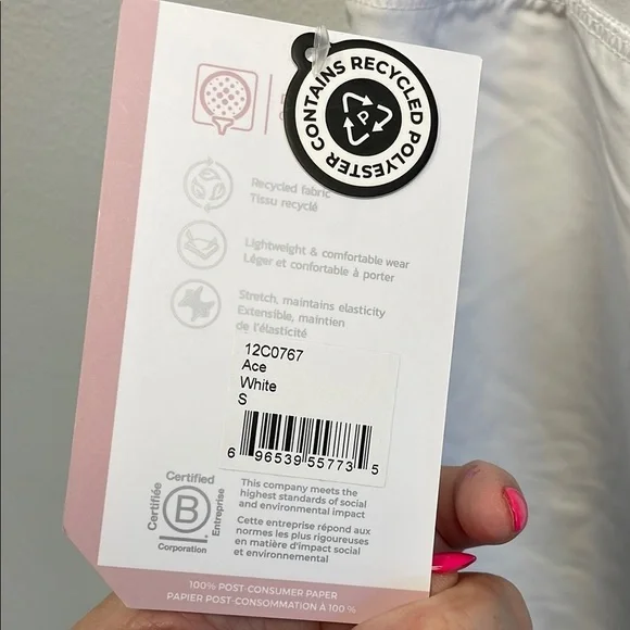 New! Mondetta Ace White Golf Skort Sz Small - Picture 4 of 8